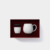 SHANG XIA upper and lower white porcelain mug gift box