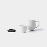 SHANG XIA upper and lower white porcelain mug gift box