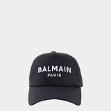 Balmain 經典 LOGO 棒球帽 - 女版