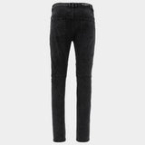 Balmain ribbed double stonewashed slim jeans / Men
