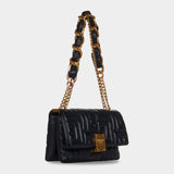 Balmain 1945 Quilted Lambskin Soft Bag