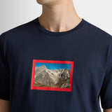 BALLY 復古明信片印花短袖 T-Shirt