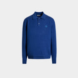 BALLY Wool Long Sleeve Polo Shirt
