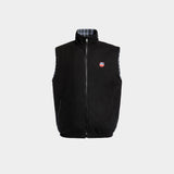 BALLY Stand Collar Vest