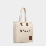 BALLY AKELEI canvas tote bag