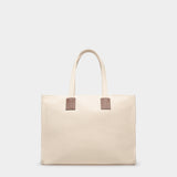 BALLY AKELEI Horizontal canvas tote bag