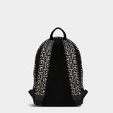 BALMAIN Classic Jacquard Backpack