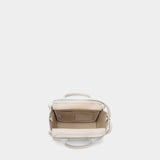 MARC JACOBS Small Leather Tote Bag - 5 Colors