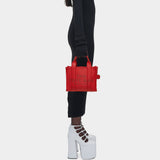MARC JACOBS Small Leather Tote Bag - 5 Colors