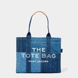 MARC JACOBS Large denim tote bag