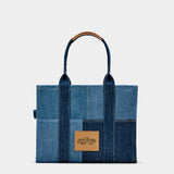 MARC JACOBS Large denim tote bag