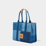 MARC JACOBS Large denim tote bag