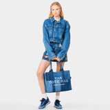 MARC JACOBS Large denim tote bag