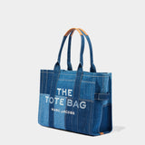MARC JACOBS Large denim tote bag