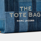 MARC JACOBS Large denim tote bag