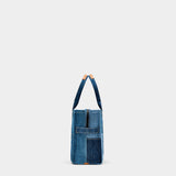 MARC JACOBS Large denim tote bag