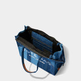 MARC JACOBS Large denim tote bag