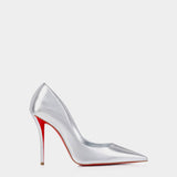 CHRISTIAN LOUBOUTIN 銀色 Miss Z 100mm 高跟鞋