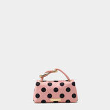 MARC JACOBS 緞面圓點迷你手拿包