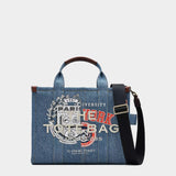 A.P.C. x MARC JACOBS 聯名限量 牛仔中型托特包