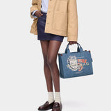 A.P.C. x MARC JACOBS 聯名限量 牛仔中型托特包