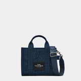 MARC JACOBS 小型水晶丹寧托特包