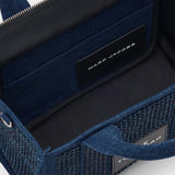 MARC JACOBS 小型水晶丹寧托特包