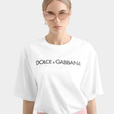 DOLCE&GABBANA English lettering printed T-shirt