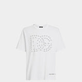 DOLCE&GABBANA 數字連線 LOGO T-shirt