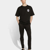 DOLCE&GABBANA 刺繡 LOGO 圖章 男款 T-shirt