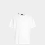 DOLCE&GABBANA 刺繡 LOGO T-shirt