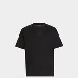 DOLCE&GABBANA 刺繡 LOGO T-shirt