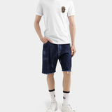 DOLCE&GABBANA shield emblem embroidered patch T-shirt