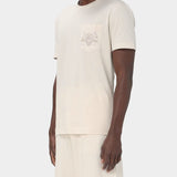DOLCE&GABBANA laurel leaf emblem LOGO T-shirt
