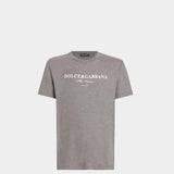 DOLCE&GABBANA La Sicilia logo short-sleeved T-shirt