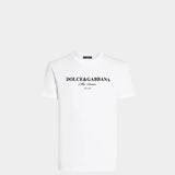 DOLCE&GABBANA La Sicilia logo short-sleeved T-shirt