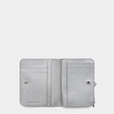 MARC JACOBS 銀灰色拉鍊短夾