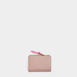 MARC JACOBS 多色迷你拉鍊短夾
