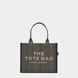 MARC JACOBS Large Tote Bag with Jacquard Lettering