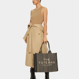 MARC JACOBS Large Tote Bag with Jacquard Lettering