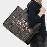 MARC JACOBS Large Tote Bag with Jacquard Lettering