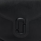 MARC JACOBS The Covered J Marc Black Saddle Bag