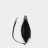 MARC JACOBS patchwork denim shoulder bag