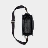 MARC JACOBS Small rhinestone canvas tote