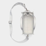 MARC JACOBS Small rhinestone canvas tote