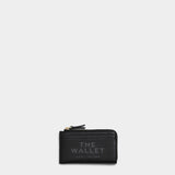 MARC JACOBS LOGO 拉鍊多功能皮夾