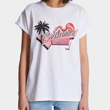 BALMAIN 芭蕾火鶴印花短袖 T-shirt