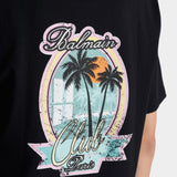 BALMAIN 小棕櫚樹標誌直筒版型 T-Shirt