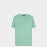 BALMAIN LOGO 刺繡 T-Shirt - 綠