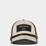BALMAIN 帆布棒球帽